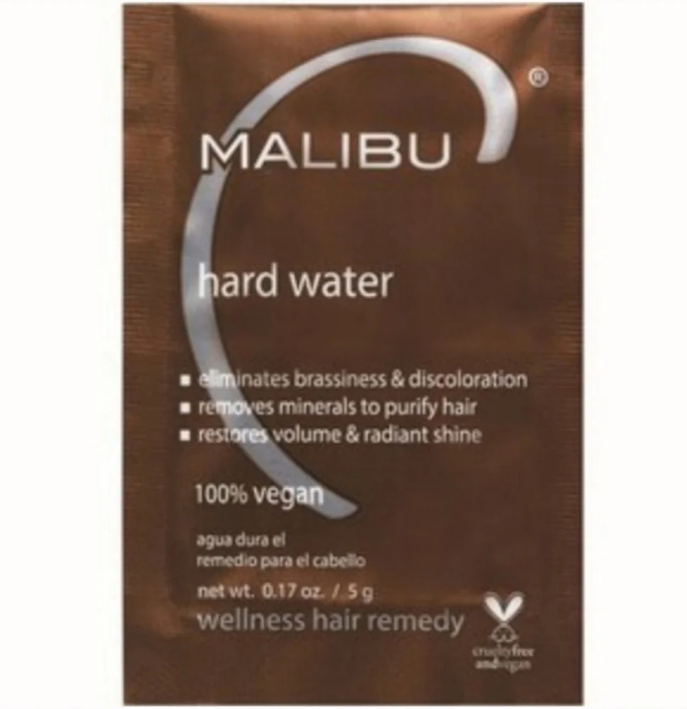 10 x Malibu C Hard Water Treatment Wellness Hair Remedy